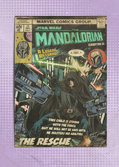 Открытка "Star Wars: Mandalorian. Chapter 16 "The Reskue. Luke"