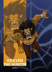 Открытка "Spectacular Spider-Man: Kraven"