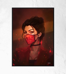 Постер “Bubble Icons: Варя (Bubble Рысь)”