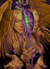 Открытка "Экслибриум: Соловей"