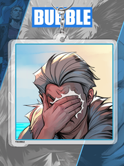 Акриловый брелок "Мироходцы: Волк РукаЛицо"