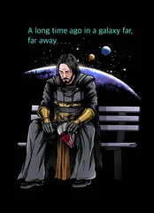 Открытка "Keanu Revan"