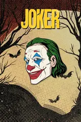 Металлический пин "Joker"