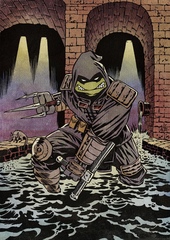Открытка "Teenage Mutant Ninja Turtles: Last Ronin (Sewer)"