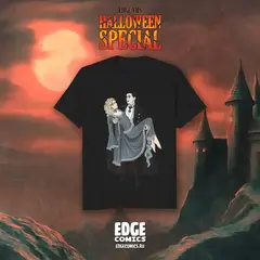 EDGE VHS Halloween Special crowdfunding: Футболка "Кэт и Дракула"