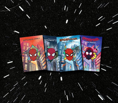 Коллекция пинов "Many Masks of Spider-Man Vol 1"