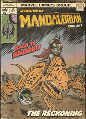 Постер  "Star Wars: Mandalorian. Chapter 07 "The Reckoning"