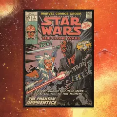 Постер "Star Wars The Clone Wars: The Phantom Apprentice"