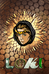 Металлический пин "Loki: Sylvie"