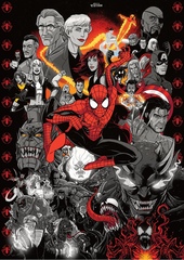 Постер "Ultimate Spider-Man Tribute" двусторонний