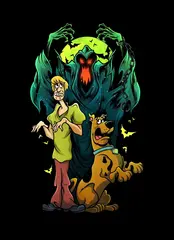Открытка "Scooby-Doo and Shaggy"