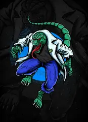 Открытка "Spider-Man 1994: Lizard"