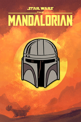 Металлический пин "Star Wars The Mandalorian"