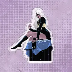 Акриловый стенд Black Cat