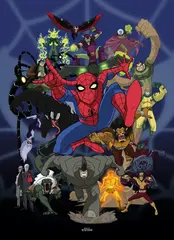 Открытка "Spectacular Spider-Man: Spectacular Villains"