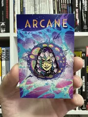 Металлический пин "Arcane: Prodigy Jinx"