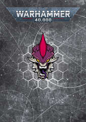 Металлический пин "Warhammer 40 000: Hive Tyrant"