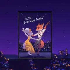 Постер "Зверополис. Zoo-Zoo Topia"