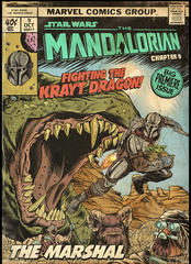 Постер  "Star Wars: Mandalorian. Chapter 09 "The Marshall"