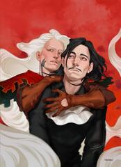 Открытка "Экслибриум: Агата и Герман"