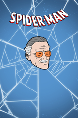 Металлический пин "Stan Lee"