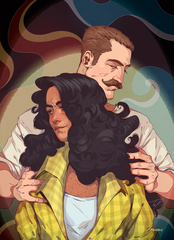 Открытка "Союзники: Артур и Джесси"