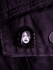 Металлический пин "Sandman: Death"