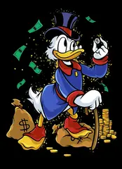 Открытка "Скрудж Макдак"