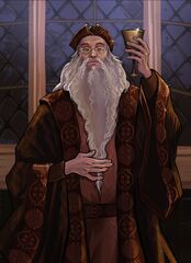 Открытка "Harry Potter: Dumbledore"