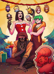 Открытка “Новый Год 2025: BUBBLE Будущее”