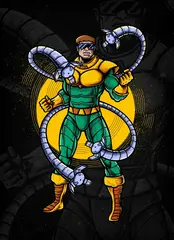 Открытка "Spider-Man 1994: Doctor Octopus"