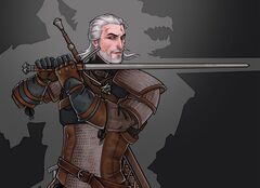 Открытка "Witcher: Geralt"