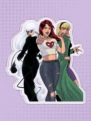 Акриловый стенд "Spider-Girls"