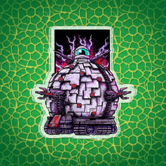 Акриловая фигурка "TMNT 1987: Technodrome"