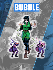 Акриловый стенд "Мироходцы зажигают" (Составной)