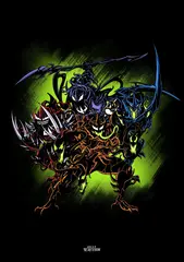 Открытка "TMNT Venomized