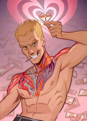 Открытка "Вадим Дракон - Любовь к деньгам"