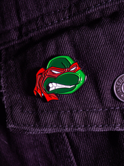 Металлический пин "TMNT Raphael"