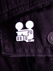 Металлический пин "Поросенок-Мышь"