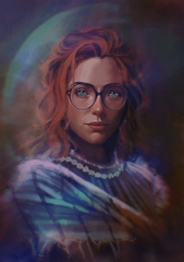 Открытка "Bubble Icons: Ведьма"