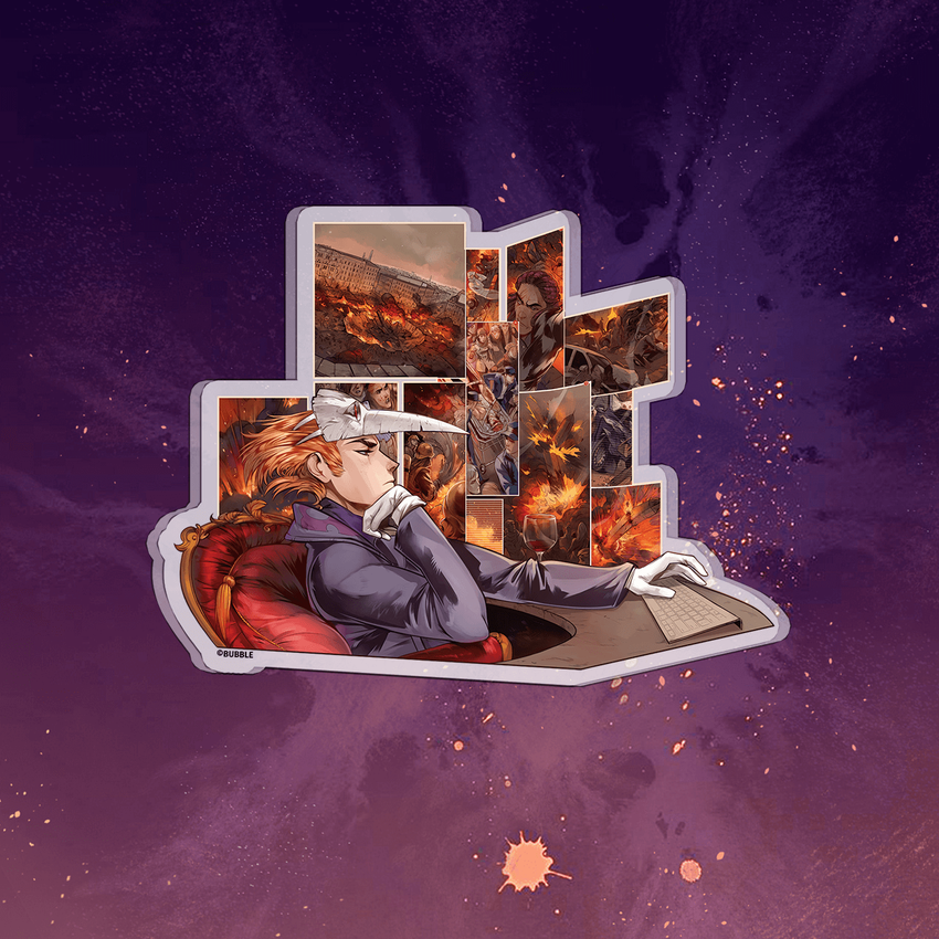 Акриловый стенд "Майор Гром: Игра. Разумовский на рабочем месте" (Комикс)