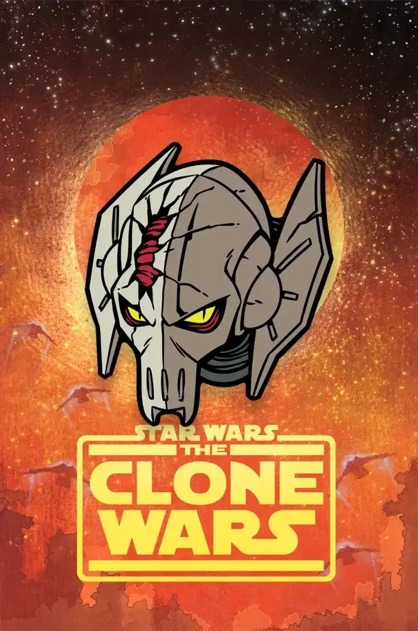 Металлический пин "Star Wars The Clone Wars: General Grievous"