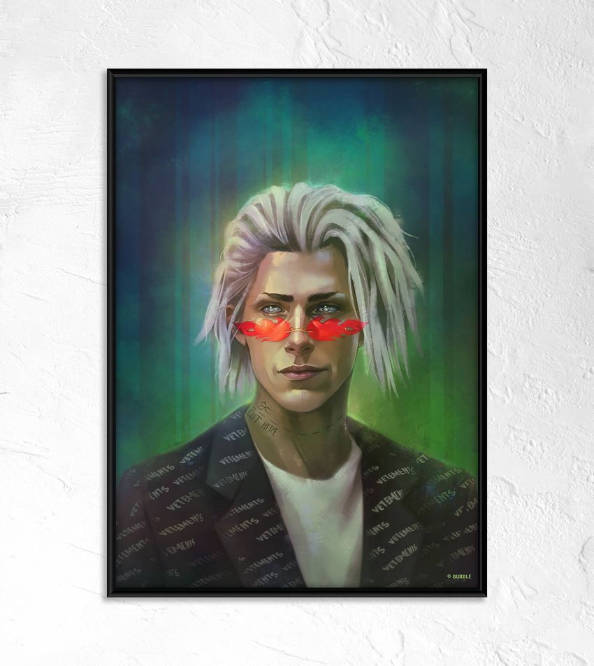 Постер “Bubble Icons: Игорь (Bubble Рысь)”