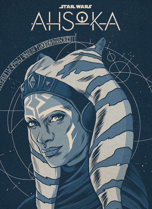 Открытка &quot;Star Wars Ahsoka: Blue&quot;