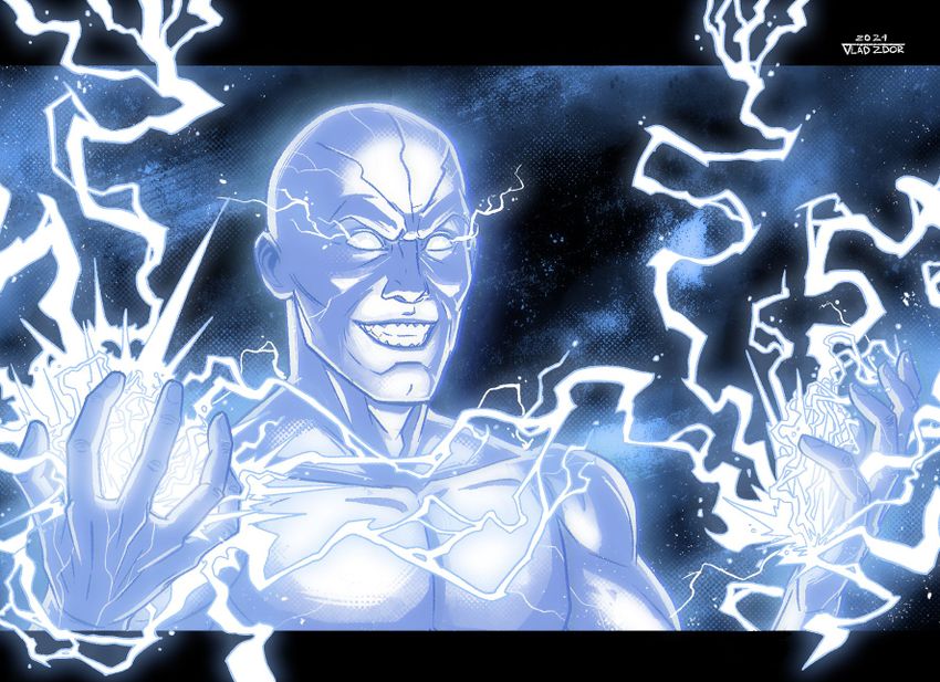 Открытка "Spider-Man Villains: Electro" (Ultimate)