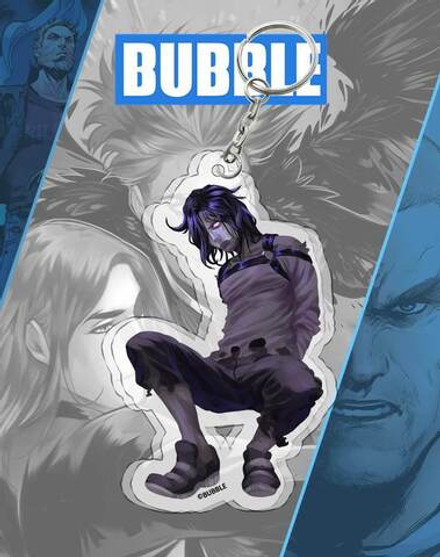 Акриловый брелок "Мрак Связан" (Большой, 9см)