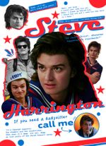 Постер "Stranger Things: Better Call Steve"