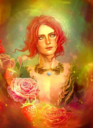 Открытка "Witcher Scents: Triss"