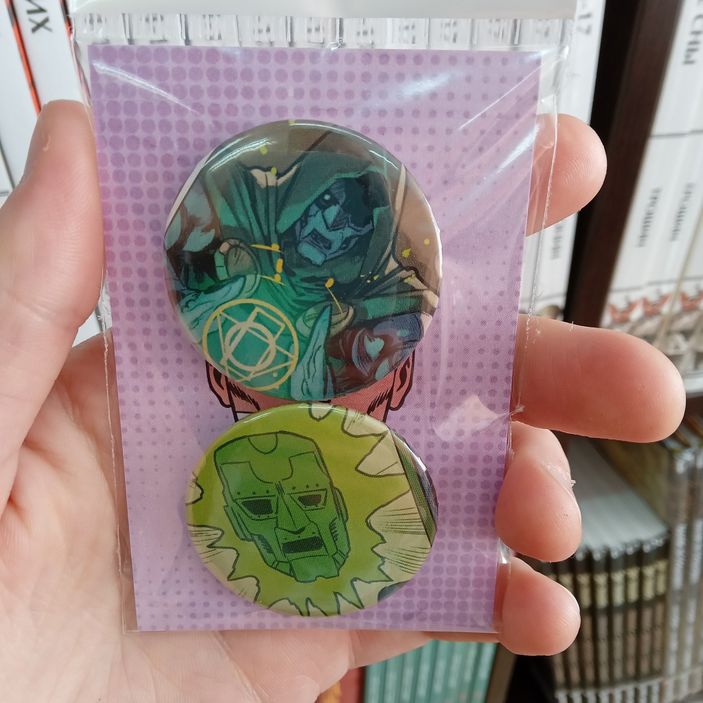 Набор значков из комикса Guardians of the Galaxy #18