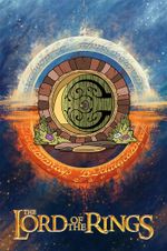 Металлический пин "Lord of the Rings: Hobbit Door"